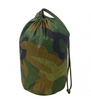 vidaXL Camouflage Net with Storage Bag 2x7 m Green