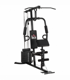 Multifunction Home Gym Machine with 45kg Weight Stack, for Full Body Workout