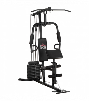 Multifunction Home Gym Machine with 45kg Weight Stack, for Full Body Workout