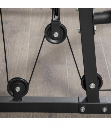 Multifunction Home Gym Machine with 45kg Weight Stack, for Full Body Workout