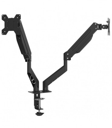 vidaXL Dual Monitor Arm for Max 27 Inch Screen VESA 75/100 mm 20 kg