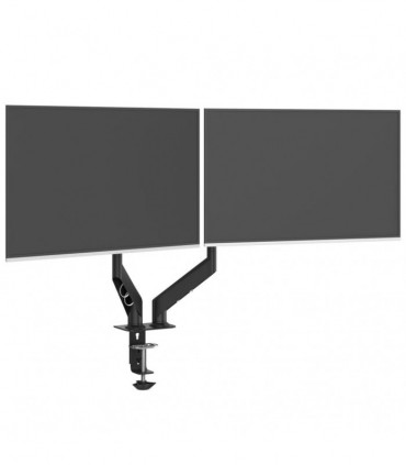 vidaXL Dual Monitor Arm for Max 27 Inch Screen VESA 75/100 mm 20 kg