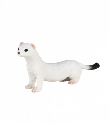 Ermine Toy Figure  Realistic Woodland Animal Model