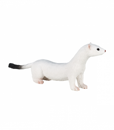 Ermine Toy Figure  Realistic Woodland Animal Model