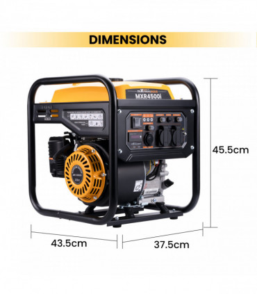 Petrol Generator Inverter 3500w Job Site/camping portable generator Low noise