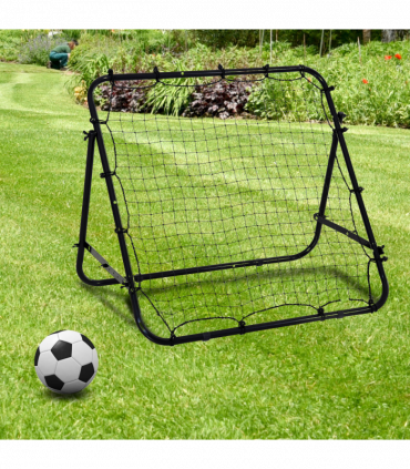 Rebounder Net Kids Adults Football Training Aid Practice Adjustable  HOMCOM