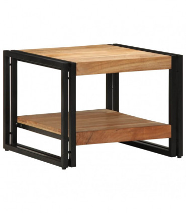 vidaXL Coffee Table 50x50x38 cm Solid Wood Acacia