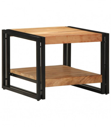 vidaXL Coffee Table 50x50x38 cm Solid Wood Acacia