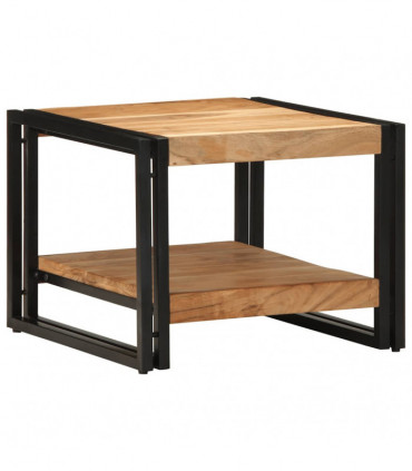 vidaXL Coffee Table 50x50x38 cm Solid Wood Acacia