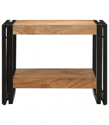 vidaXL Coffee Table 50x50x38 cm Solid Wood Acacia