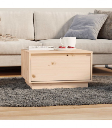 vidaXL Coffee Table 55x56x32 cm Solid Wood Pine