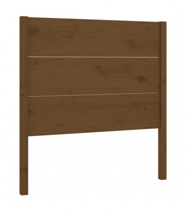vidaXL Headboard Honey Brown 81x4x100 cm Solid Wood Pine