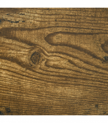 Computer Desk with Monitor Shelf and Storage, R Shaped Brown