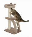 PawHut 88cm Cat Tee for Indoor Cats, Cat Tower with Scratching Post, Brown