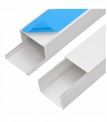 vidaXL Cable Trunking Self-Adhesive 100x60 mm 30 m PVC