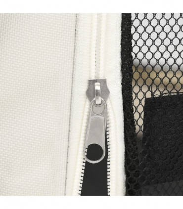 vidaXL Foldable Dog Playpen with Carrying Bag Pink 90x90x58 cm