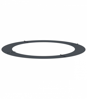 vidaXL Flat Tree Rings 5 pcs Anthracite Ø90 / 120 cm Steel