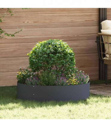 vidaXL Garden 5 pcs Anthracite 80 x 80 x 20 cm Steel
