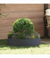 vidaXL Garden 5 pcs Anthracite 80 x 80 x 20 cm Steel
