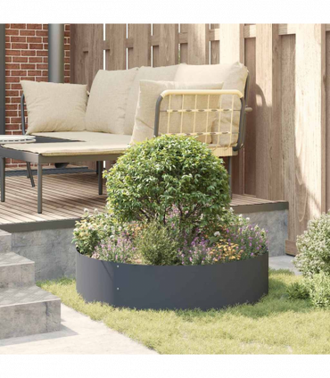 vidaXL Garden 5 pcs Anthracite 80 x 80 x 20 cm Steel
