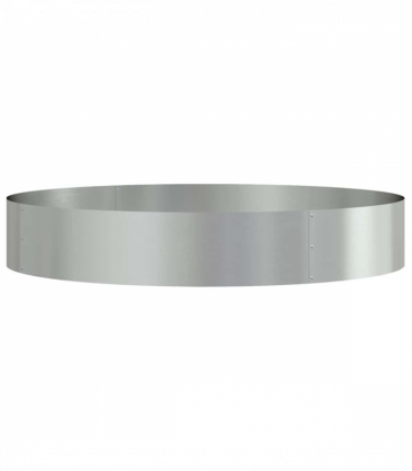 vidaXL Garden 5 pcs Silver 120 x 120 x 20 cm Galvanised steel