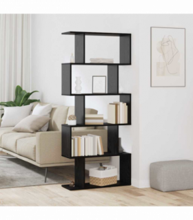 vidaXL Book Cabinet Brown 70 x 24 x 161 cm Engineered wood