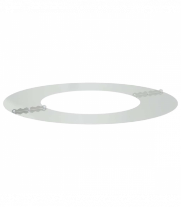 vidaXL Flat Tree Rings 5 pcs Silver Ø40 / 70 cm Galvanised steel