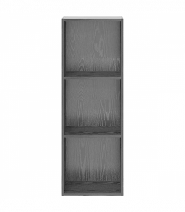 vidaXL Bookcase Black oak 40 x 30 x 114 cm Engineered Wood