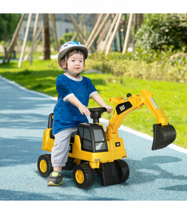 Kids Construction Ride-On Digger