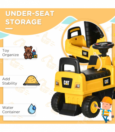 Kids Construction Ride-On Digger