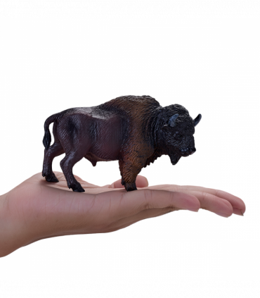 American Bison Buffalo Toy  Realistic Wildlife Figurine