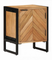 vidaXL Bedside Cabinet Brown 40 x 30 x 50 cm Solid Acacia wood