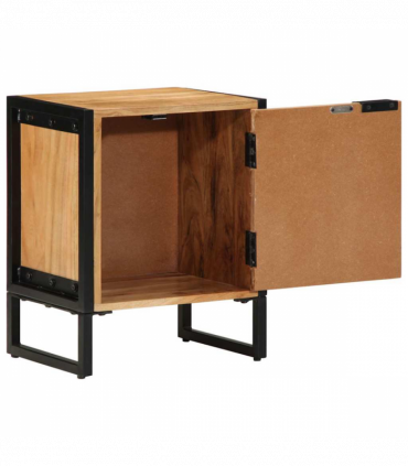 vidaXL Bedside Cabinet Brown 40 x 30 x 50 cm Solid Acacia wood