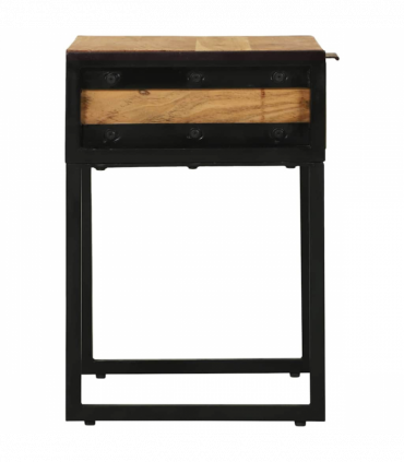 vidaXL Bedside Cabinet Brown 40 x 35 x 50 cm Solid Acacia wood