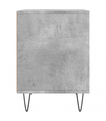 vidaXL Bedside Cabinet Concrete Grey 40x35x50 cm Engineered Wood