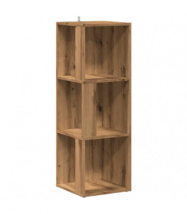 vidaXL Corner Cabinet Artisan Oak 33x33x100 cm Engineered Wood