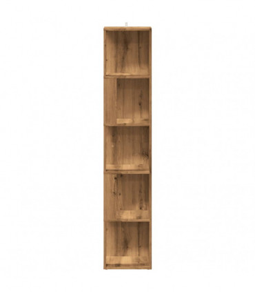 vidaXL Corner Cabinet Artisan Oak 33x33x165 cm Engineered Wood