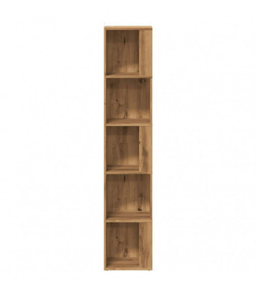 vidaXL Corner Cabinet Artisan Oak 33x33x165 cm Engineered Wood