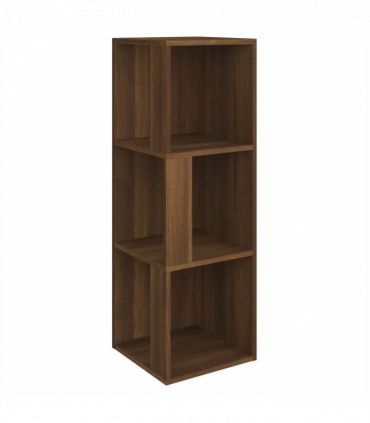 vidaXL Corner Cabinet Brown Oak 33x33x100 cm Engineered Wood