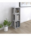 vidaXL Corner Cabinet Concrete Grey 33x33x100 cm Engineered Wood