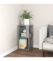 vidaXL Corner Cabinet Concrete Grey 33x33x67 cm Engineered Wood