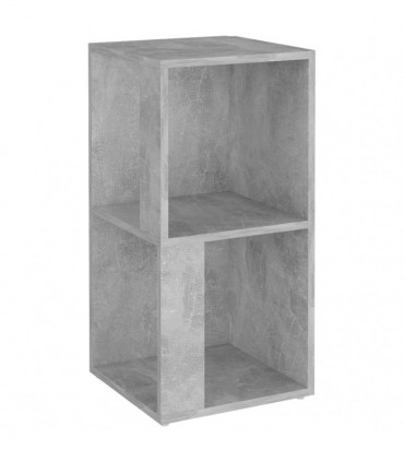 vidaXL Corner Cabinet Concrete Grey 33x33x67 cm Engineered Wood