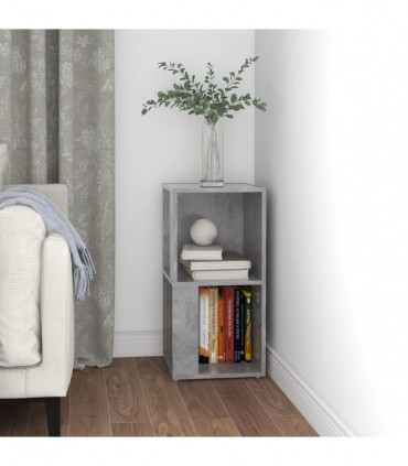 vidaXL Corner Cabinet Concrete Grey 33x33x67 cm Engineered Wood