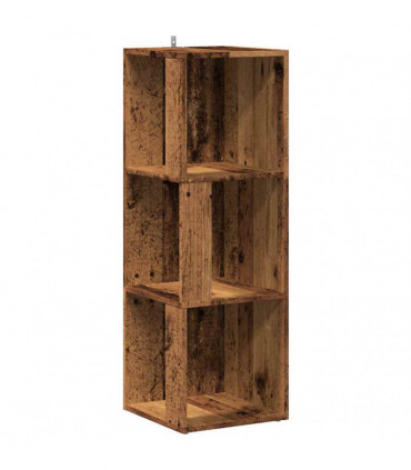 vidaXL Corner Cabinet Old Wood 33x33x100 cm Engineered Wood