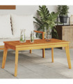 vidaXL Garden Dining Table 100x55x45 cm Solid Wood Acacia