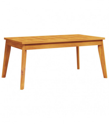 vidaXL Garden Dining Table 100x55x45 cm Solid Wood Acacia