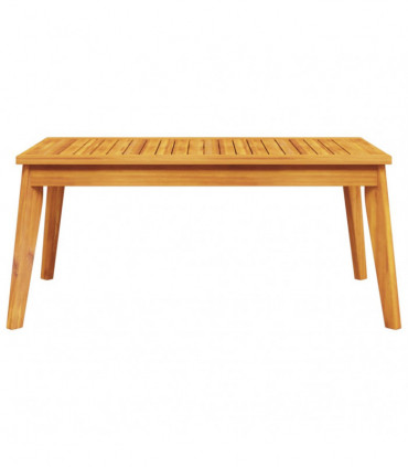 vidaXL Garden Dining Table 100x55x45 cm Solid Wood Acacia