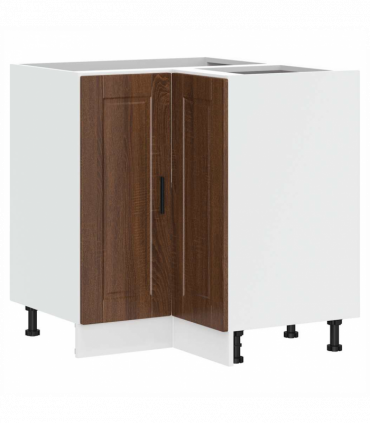 vidaXL Kitchen Corner Base Cabinet Porto Brown Oak Engineered Wood