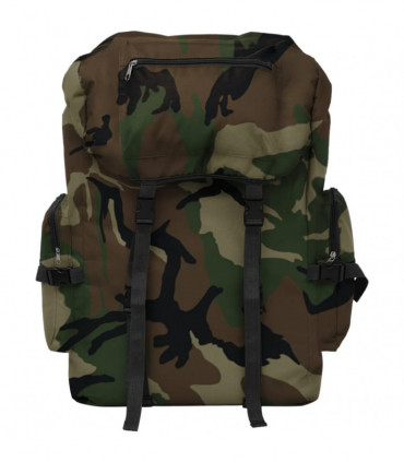 Army-Style Backpack 65 L Camouflage