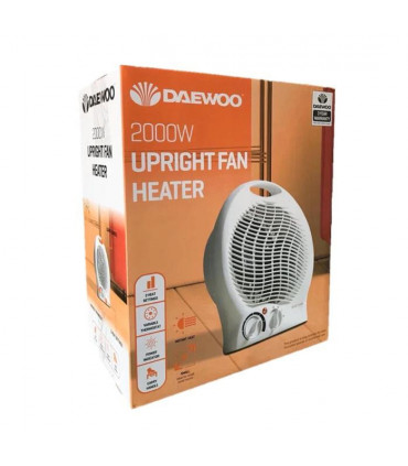 Daewoo Upright Fan Heater 2000Watts